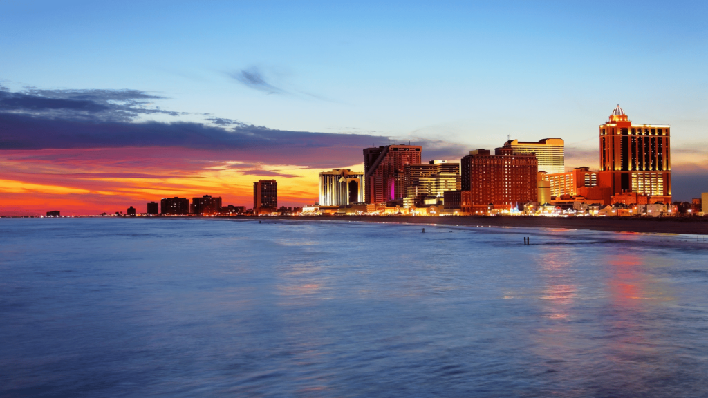 luxury hotel at seaside view